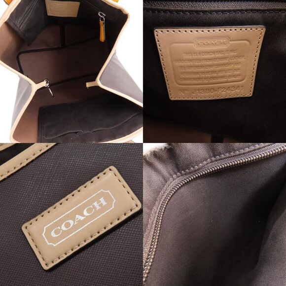 Coach Brown Leather Tote Bag (Pre-Owned) - Picture 5 of 11